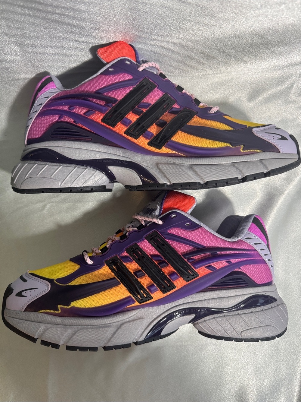 Pharrell x adidas Adistar Jellyfish sneakers-vibrant purple/yellow/pink🔥New! - Picture 8 of 13